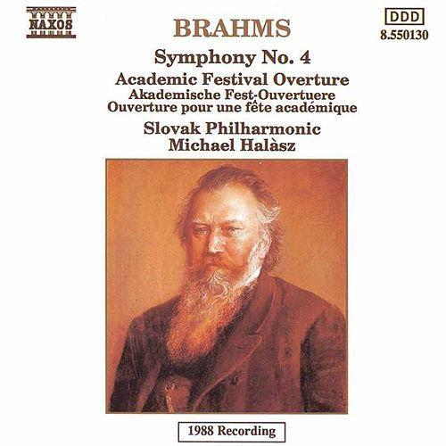 Johannes Brahms, Slovak Philharmonic Orchestra, Michael Halász - Symphony No. 4 - Academic Festival Overture