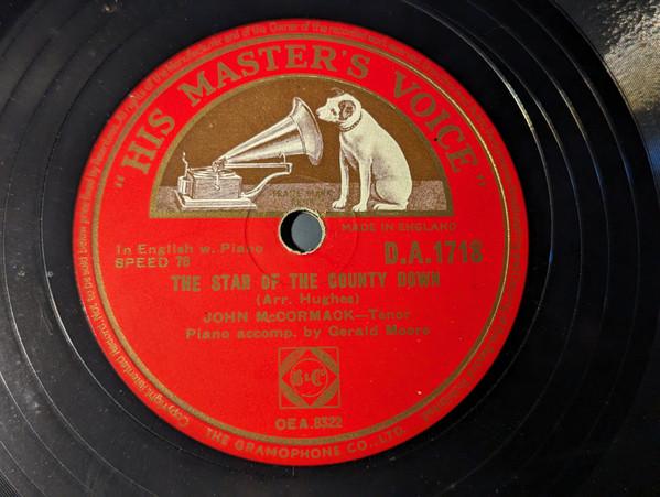 John McCormack  - The Star Of The County Down / I'll Walk Beside You