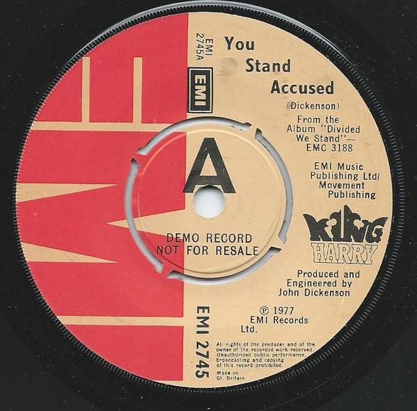 King Harry - You Stand Accused