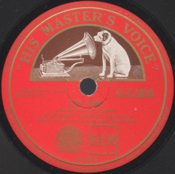 Lawrence Tibbett - Goin' Home / On The Road To Mandalay