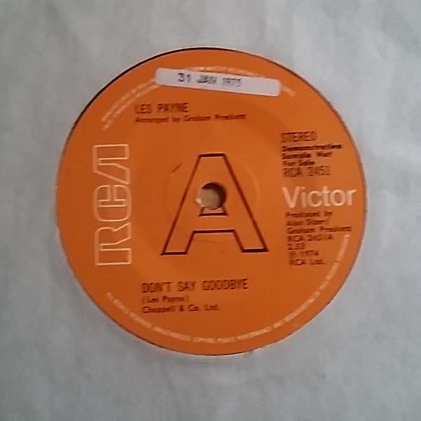 Les Payne - Don't Say Goodbye