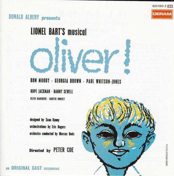 Lionel Bart, Ron Moody, Georgia Brown, Paul Whitsun-Jones, Hope Jackman, Danny Sewell - Original London Cast - Oliver!