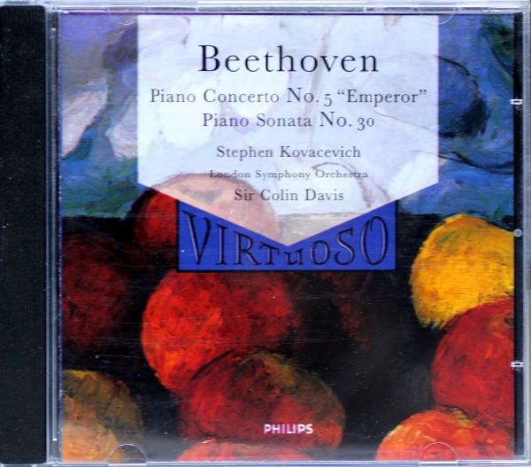 Ludwig van Beethoven, Stephen Bishop-Kovacevich, The London Symphony Orchestra, Sir Colin Davis - Piano Concerto No. 5 "Emperor" / Piano Sonata No. 30