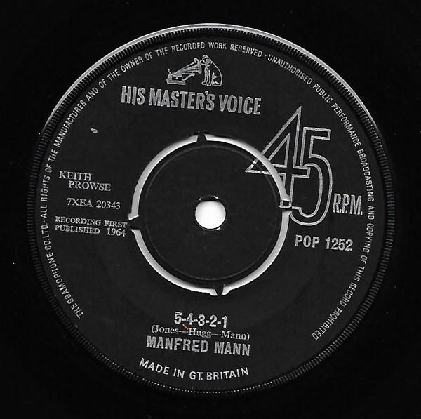 Manfred Mann - 5-4-3-2-1 / Without You