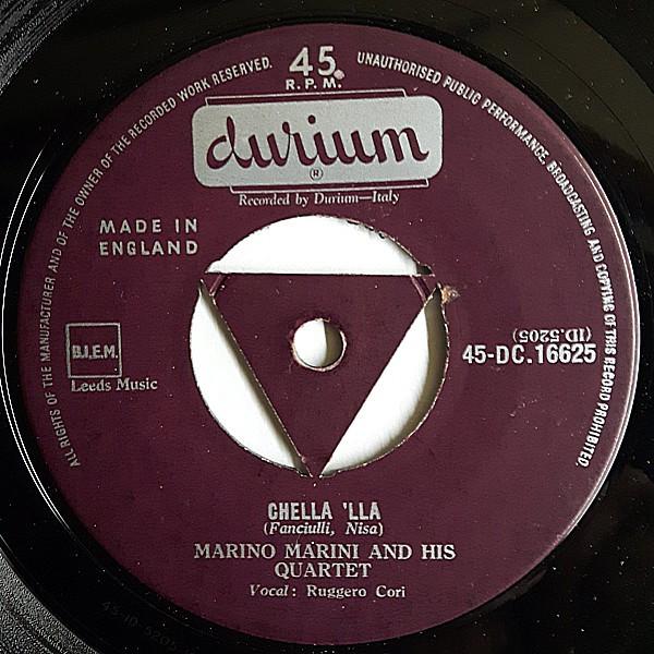 Marino Marini Ed Il Suo Quartetto - Chella-Llá