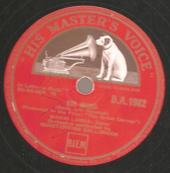 Mario Lanza - Ave Maria / Because