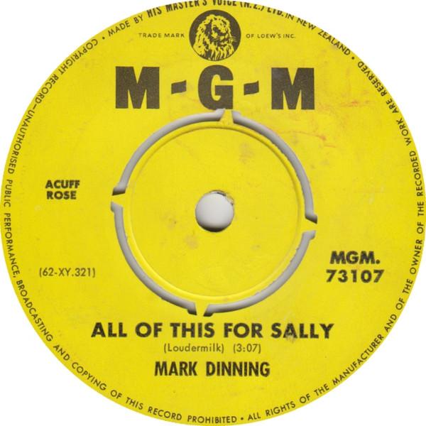 Mark Dinning - All Of This For Sally