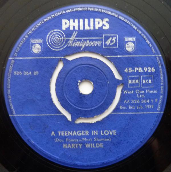 Marty Wilde - A Teenager In Love