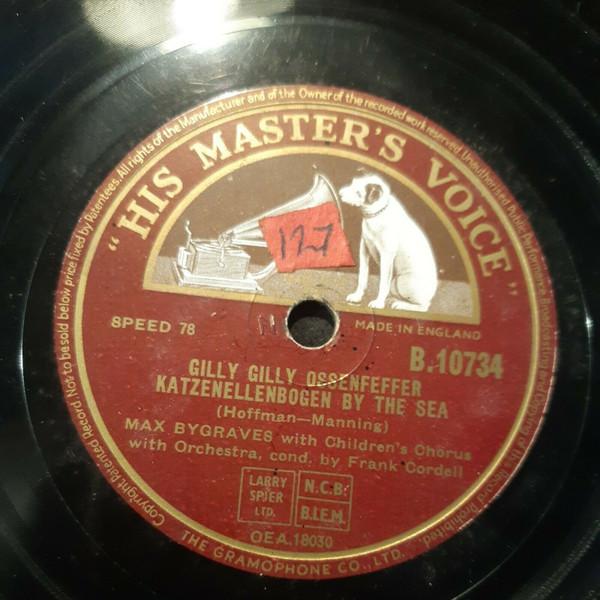 Max Bygraves - Gilly Gilly Ossenfeffer Katzenellenbogen By The Sea
