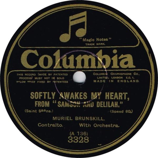 Muriel Brunskill - Softly Awakes My Heart / Homing