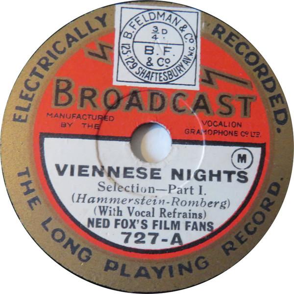 Ned Fox's Film Fans - Viennese Nights