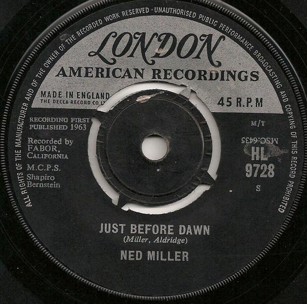 Ned Miller - Just Before Dawn