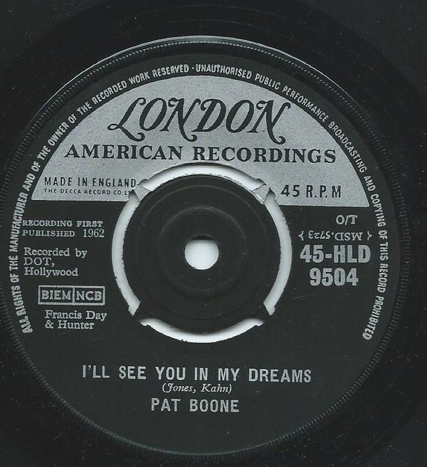 Pat Boone - I'll See You In My Dreams