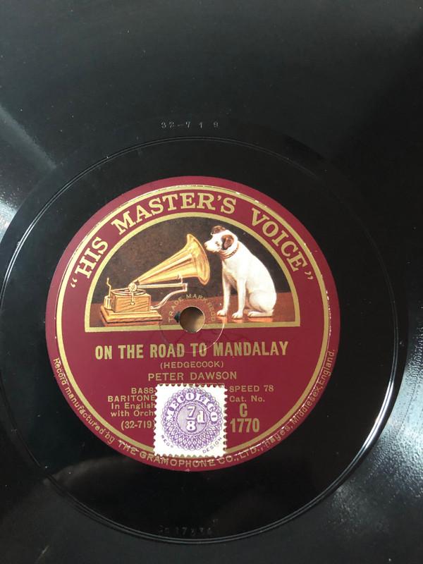 Peter Dawson - On The Road To Mandalay / The Trumpeter