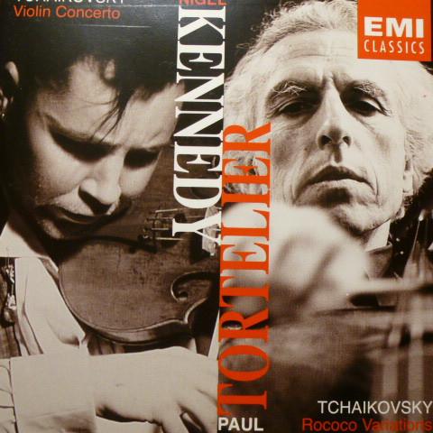 Pyotr Ilyich Tchaikovsky, Nigel Kennedy, Paul Tortelier - Violin Concerto And Rococo Variations