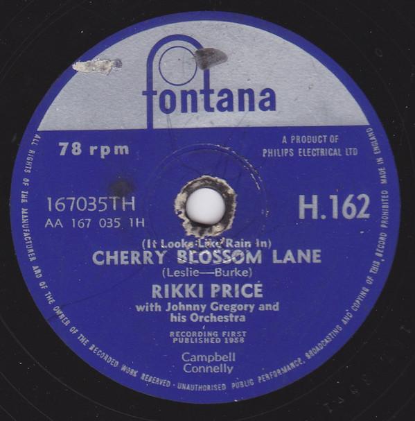 Rikki Price - (It Looks Like Rain In) Cherry Blossom Lane / Tom Dooley