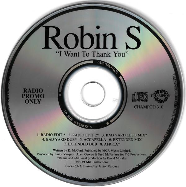 Robin S. - I Want To Thank You