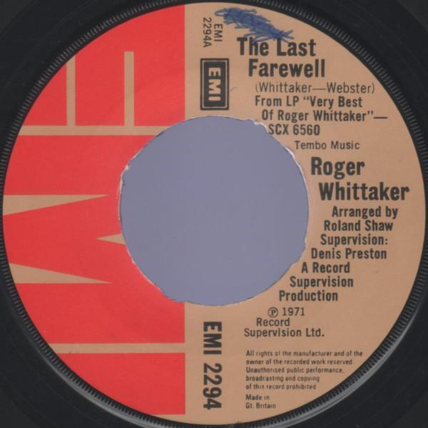 Roger Whittaker - The Last Farewell