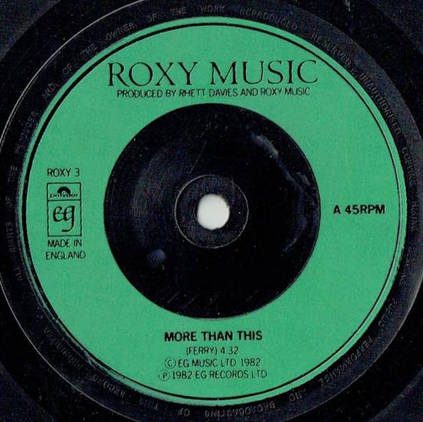 Roxy Music - More Than This