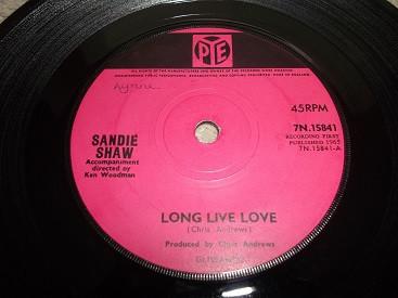 Sandie Shaw - Long Live Love