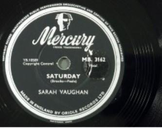 Sarah Vaughan - Easy Come, Easy Go Lover / Saturday