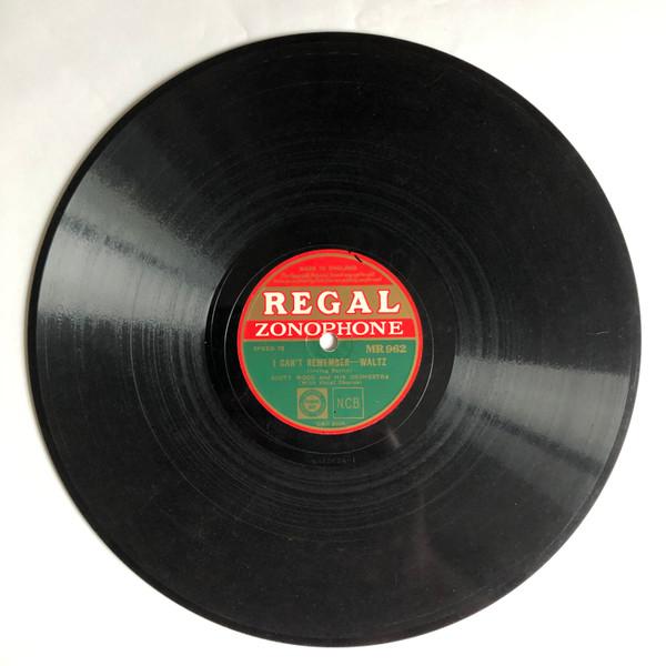 Scott Wood And His Orchestra - I Can't Remember / Hiawatha's Lullaby