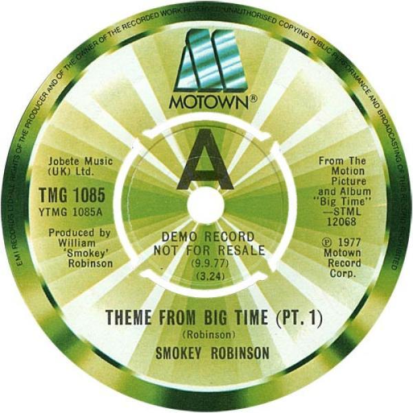 Smokey Robinson - Theme From Big Time (Pt. 1)