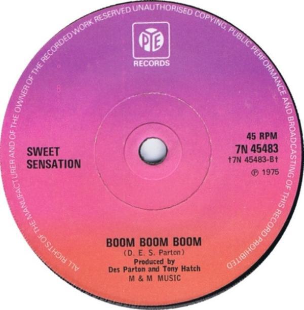Sweet Sensation  - Hide Away From The Sun / Boom Boom Boom
