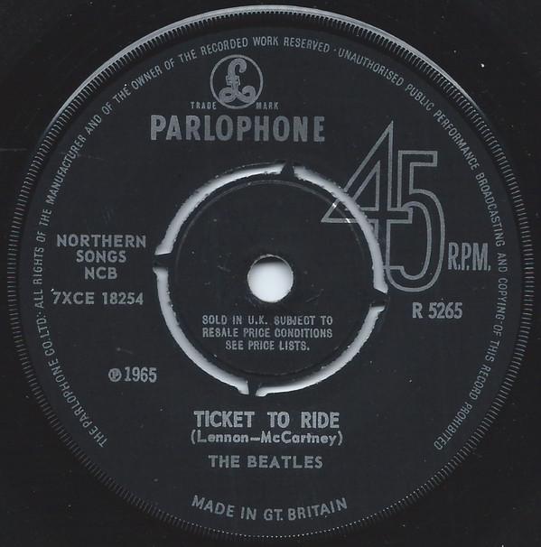 The Beatles - Ticket To Ride