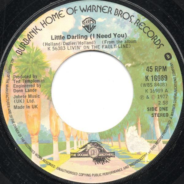 The Doobie Brothers - Little Darling (I Need You) / Losin' End