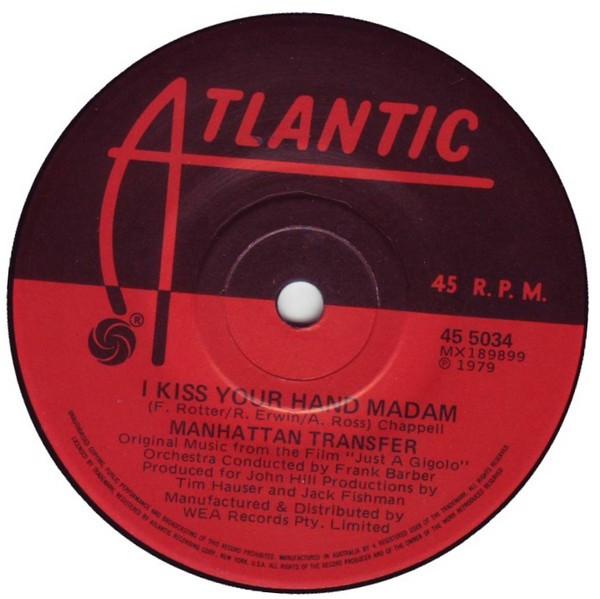 The Manhattan Transfer - I Kiss Your Hand, Madam