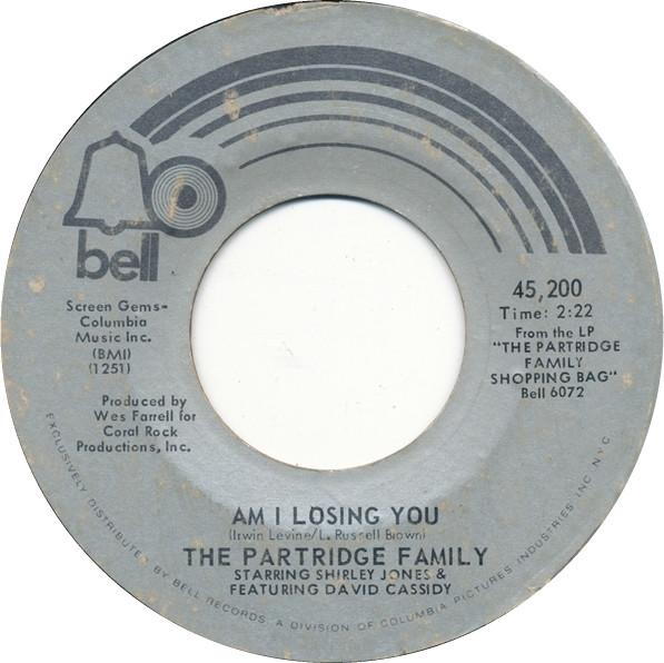 The Partridge Family, Shirley Jones , David Cassidy - Am I Losing You