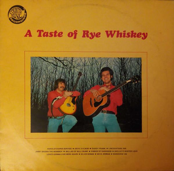 The Rye Whiskey Road Band - A Taste of Rye Whiskey