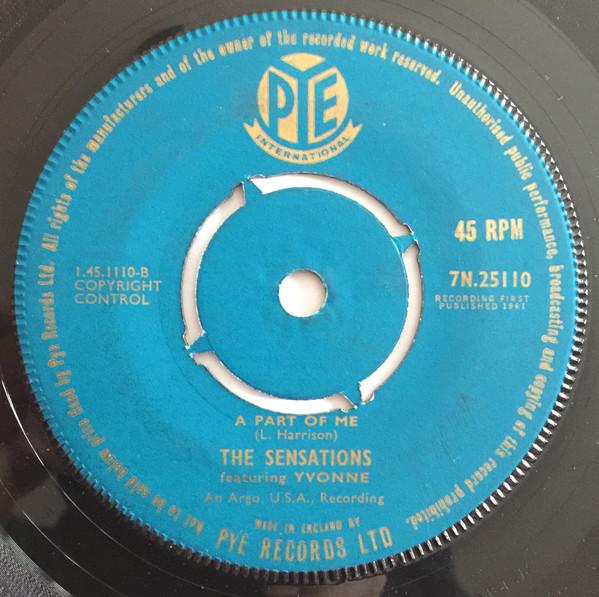 The Sensations , Yvonne Mills - A Part Of Me / Music, Music, Music