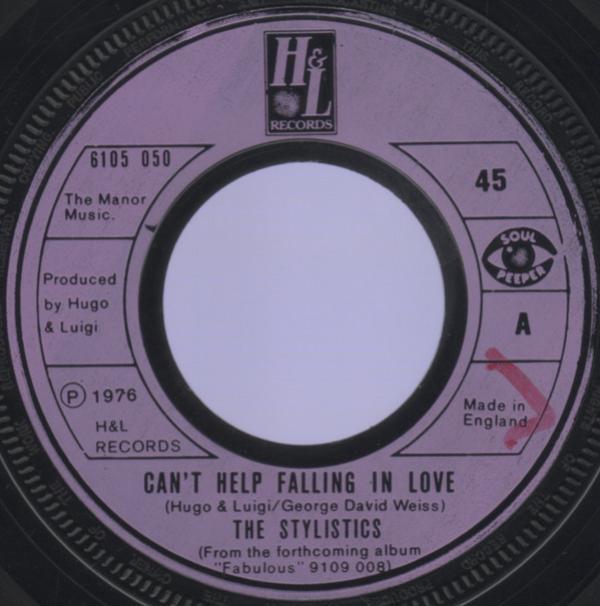 The Stylistics - Can't Help Falling In Love