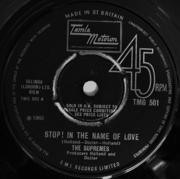 The Supremes - Stop! In The Name Of Love