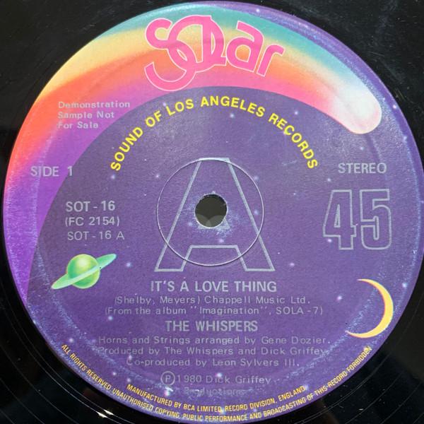 The Whispers - It's A Love Thing