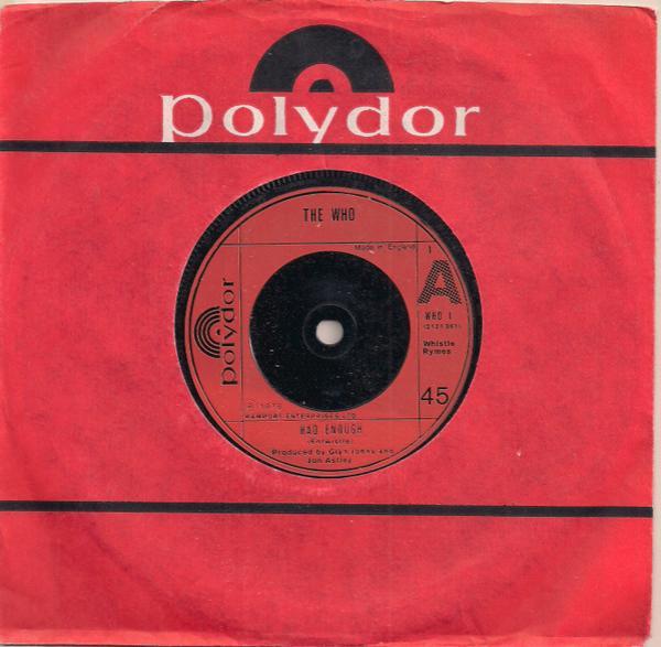 The Who - Had Enough / Who Are You