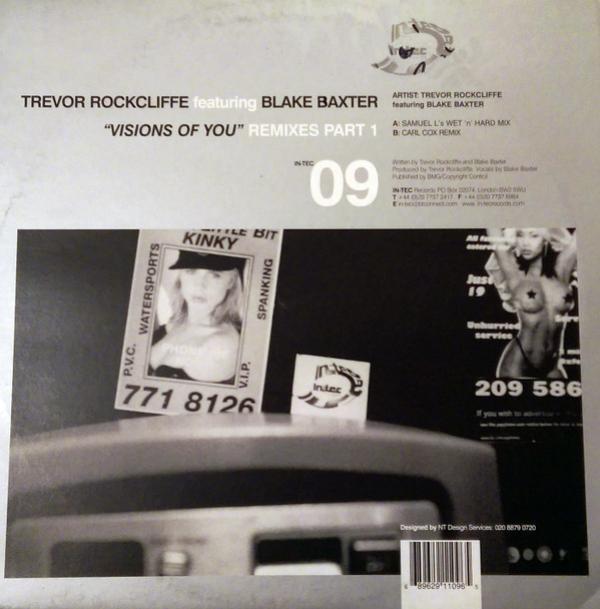 Trevor Rockcliffe, Blake Baxter - Visions Of You Remixes Part 1