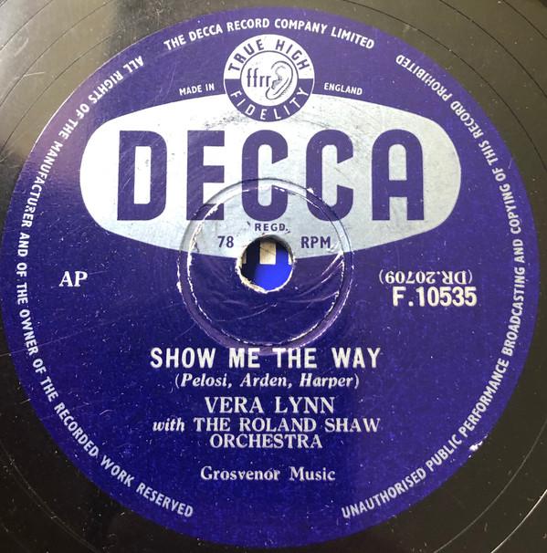 Vera Lynn - Show Me The Way / Doonaree