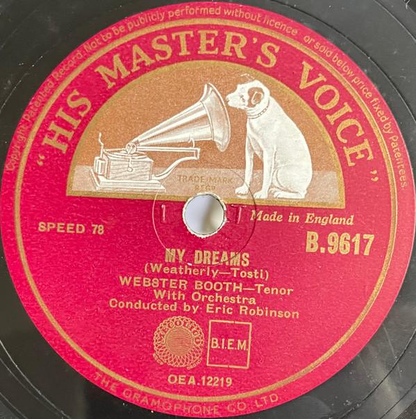 Webster Booth - My Dreams / Nirvana