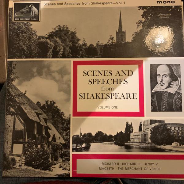 William Shakespeare - Scenes And Speeches From Shakespeare─Vol. I