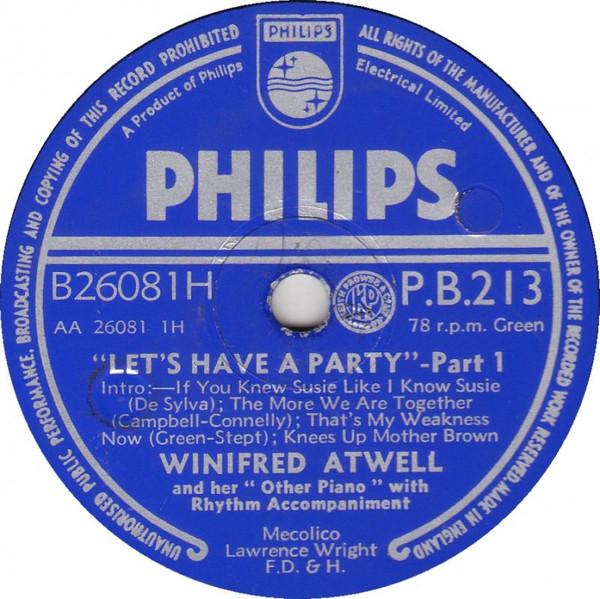 Winifred Atwell - Let's Have A Party